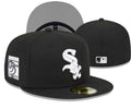Chicago White Sox 95th Anniversary Black Fitted Hat with Side Patch